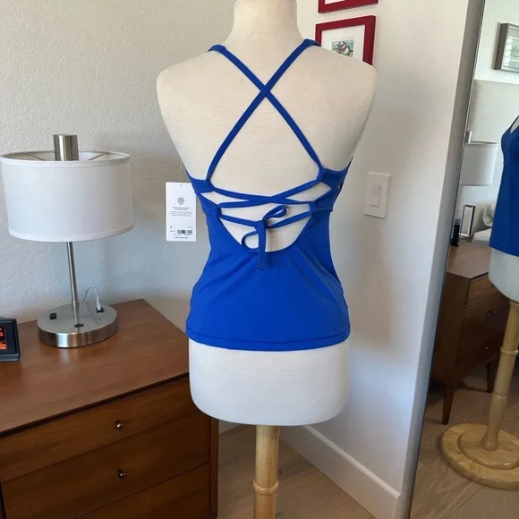 Athleta Royal Blue Swim top - Picture 2 of 4